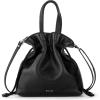 The Sak Womens Glenna Drawstring Mini Crossbody(Black)