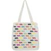 The Sak Ellen Insulated Tote in Crochet, Double Handle Straps, Prisma Tile