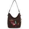 The Sak Sequoia Crochet Hobo (Coffee Leaf Embroidery)