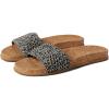 the sak Women’s Mendocino Slide Crochet, Slip On Sandals, Summer Open Toe Shoes, Black, 7
