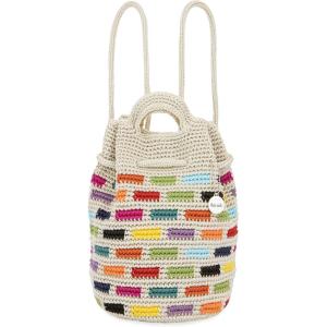 The Sak Dylan Backpack in Crochet, Dual Shoulder Straps, Prisma Tile(Prisma Tile)
