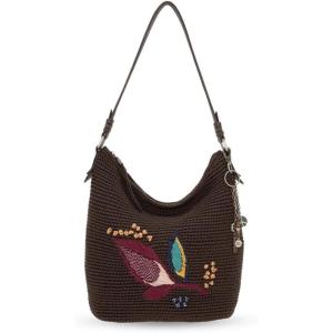 The Sak Sequoia Crochet Hobo (Coffee Leaf Embroidery)