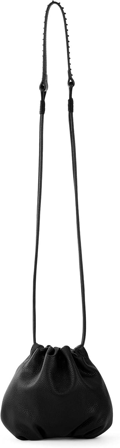imageThe Sak Lorelie Drawstring Crossbody Bag in Leather MultiUse Design