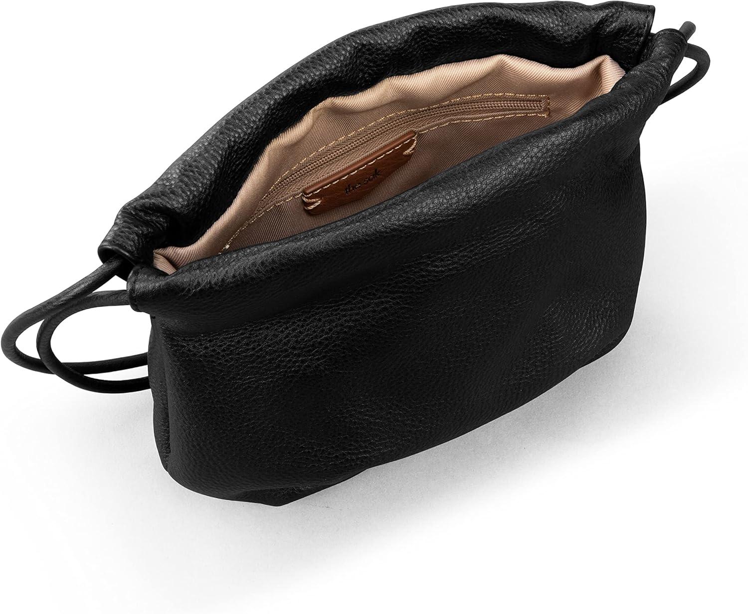 imageThe Sak Lorelie Drawstring Crossbody Bag in Leather MultiUse Design