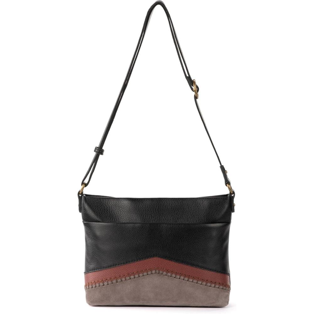 imageThe Sak Melrose Leather CrossbodyBlack Block