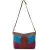 The Sak Melrose Leather Crossbody(Suede Multi Patch)