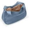 The Sak Rylan Medium Satchel in Leather, Double Handles & Removable Crossbody Strap(Maritime)