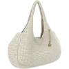 The Sak Rylan Medium Satchel in Leather, Double Handles & Removable Crossbody Strap(Natural)