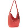 The Sak womens Sequoia Leather Hobo(Cayenne Mandala Perf)
