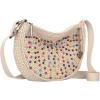 The Sak Ryder Small Crossbody Purse – Hand Crochet Women’s Handbag for Everyday & Travel – Mini Cross Body Bag With Zipper Closure & Adjustable Shoulder Bag Strap – Ecru Multi Beads