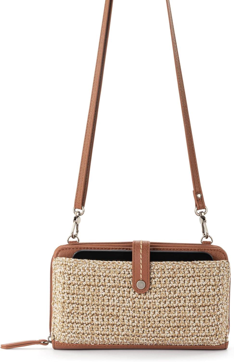 imageThe Sak Iris Smartphone Cross Body BagBamboo Static Crochet