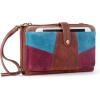 The Sak Iris Smartphone Cross Body Bag(Multi Patch / Suede)