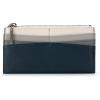 The Sak Neva Large Leather Card Wallet | Large(Indigo Block)