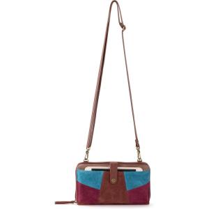 The Sak Iris Smartphone Cross Body Bag(Multi Patch / Suede)