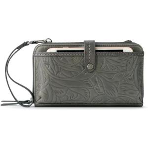 The Sak Iris Smartphone Cross Body Bag(Slate Leaf / Leather)