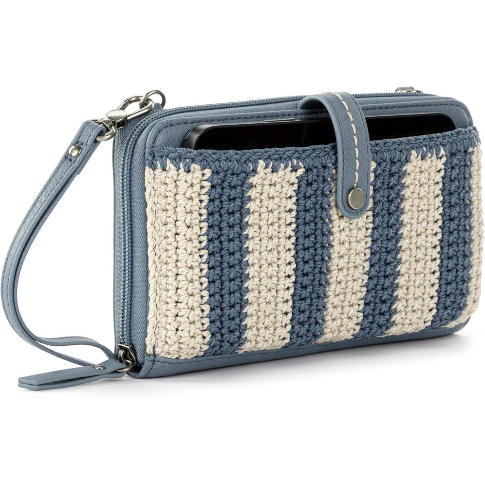 imageLarge Smartphone Crossbody by The SakMaritime Stripe