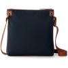 The Sak Esperato Nylon Flat Crossbody in Eco Twill, Adjustable Repreve Webbing Strap(Navy)