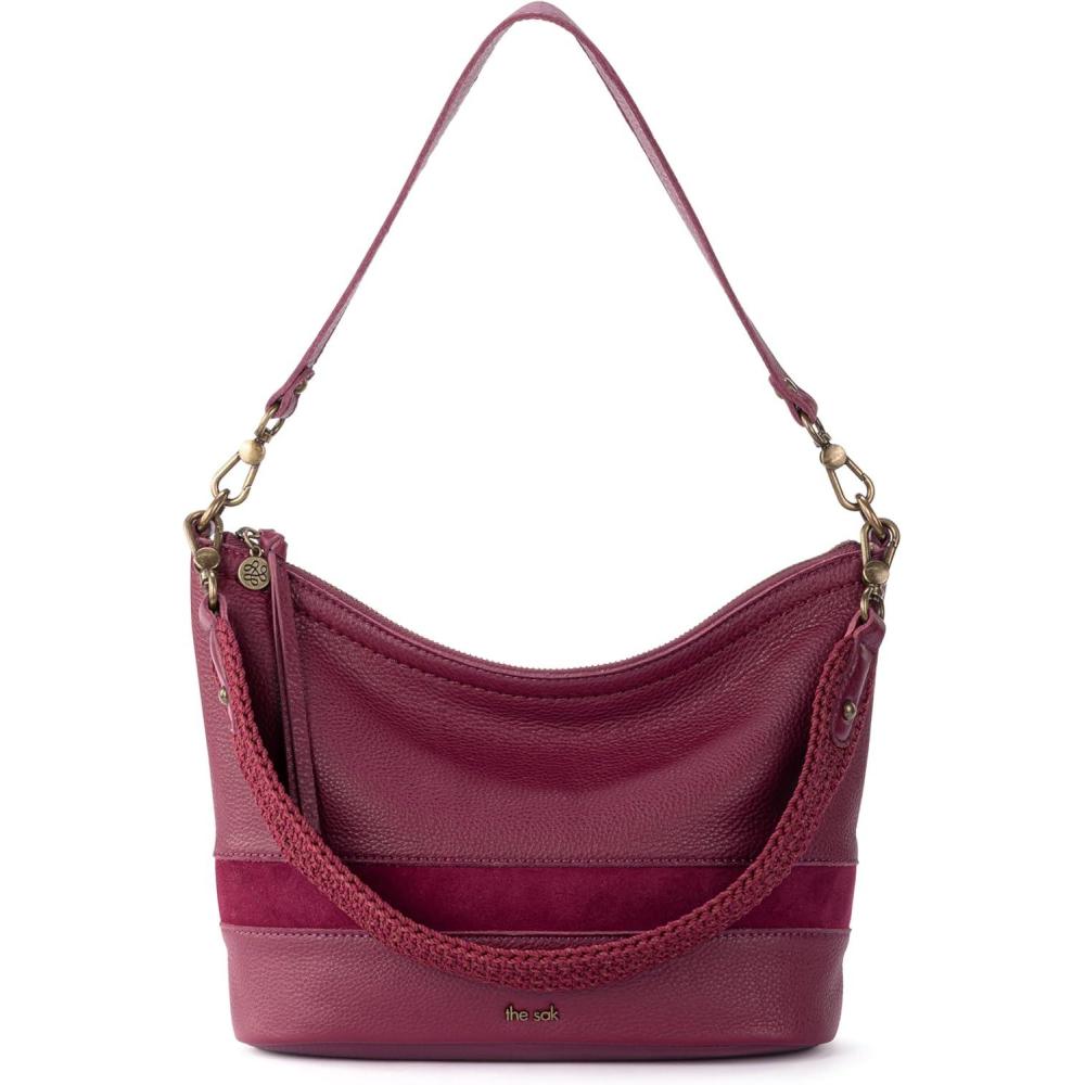 imageThe Sak Womens Jasmine Small HoboCurrant Block