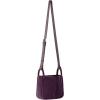 The Sak Los Feliz Small Crossbody Purse – Women’s Leather Handbag For Everyday & Travel – Mini HandBag With Adjustable Strap(Aubergine Suede)
