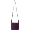 The Sak Los Feliz Small Crossbody Purse – Women’s Leather Handbag For Everyday & Travel – Mini HandBag With Adjustable Strap(Aubergine Suede)