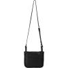 The Sak Los Feliz Small Crossbody Purse – Women’s Leather Handbag For Everyday & Travel – Mini HandBag With Adjustable Strap(Black)