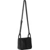 The Sak Los Feliz Small Crossbody Purse – Women’s Leather Handbag For Everyday & Travel – Mini HandBag With Adjustable Strap(Black)