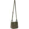 The Sak Los Feliz Small Crossbody Purse – Women’s Leather Handbag For Everyday & Travel – Mini HandBag With Adjustable Strap(Moss Suede)