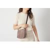The Sak Los Feliz Small Crossbody Purse – Women’s Leather Handbag For Everyday & Travel – Mini HandBag With Adjustable Strap(Mushroom Suede)