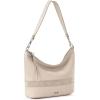The Sak Women’s Jasmine Small Hobo(Sand Suede Block)