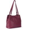 The Sak Women’s Melrose Leather Satchel(Currant)