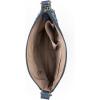 The Sak Lucia Crossbody Bag in Crochet, Convertible Purse with Adjustable Shoulder Strap(Denim Tonal Straw)