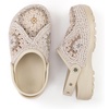 The Sak Bolo Clog Shoe – Women’s Slip On Crochet Sandal for Indoor & Outdoor Use, Lightweight Comfortable Mule Shoes(Sand Patch)