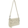 The Sak Vita Small Crochet Wristlet Purse – Hand Crochet Women’s Clutch for Everyday & Travel – Mini Handbag With Card Slots, Zipper Closure & Pockets – Natural Medallion