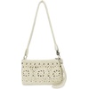 The Sak Vita Small Crochet Wristlet Purse – Hand Crochet Women’s Clutch for Everyday & Travel – Mini Handbag With Card Slots, Zipper Closure & Pockets – Natural Medallion