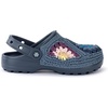 The Sak Bolo Clog Shoe – Women’s Slip On Crochet Sandal for Indoor & Outdoor Use, Lightweight Comfortable Mule Shoes(Maritime Multi Patch)