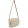 The Sak Marlow Flap Shoulder Bag – Hand‑Crocheted Women’s Purse Made from Recycled Materials – Soft, Durable Shoulder Strap(Ecru)