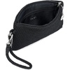 The Sak Vita Small Crochet Wristlet Purse(Black)