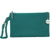The Sak Vita Small Crochet Wristlet Purse(Azure)