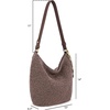 The Sak Sequoia Crochet Shoulder Hobo – Women’s Purse, Zipper Pocket