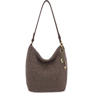 The Sak Sequoia Crochet Shoulder Hobo – Women’s Purse, Zipper Pocket
