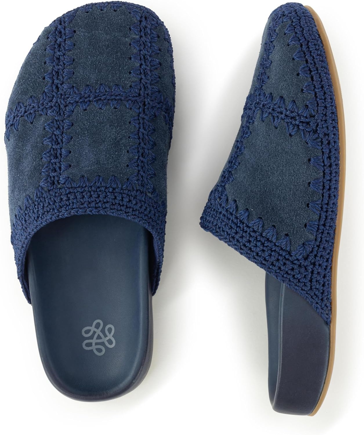 image:imageThe Sak Bolinas Clog Womens Slip On Mule Shoes Cushioned ComfortIndigo Patch
