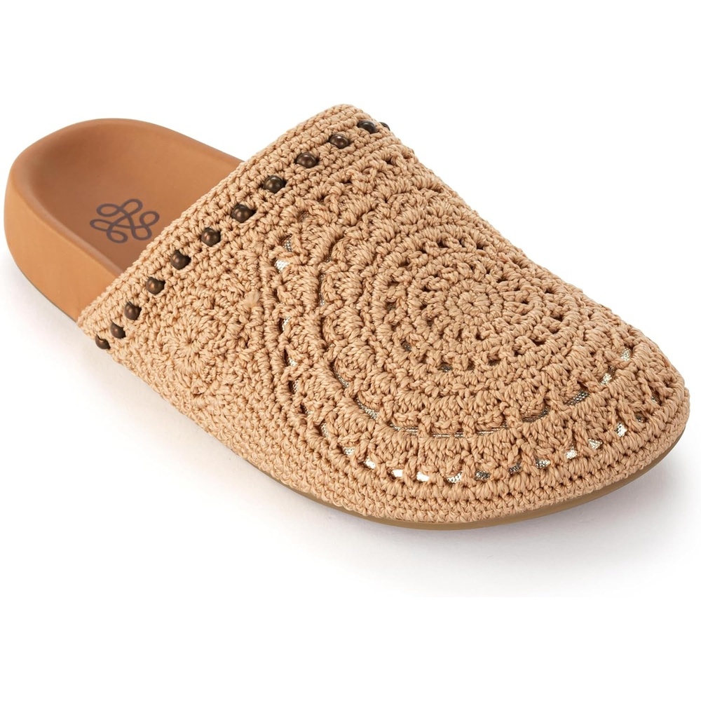 image:imageThe Sak Bolinas Clog Womens Slip On Mule Shoes Cushioned ComfortBamboo Medallion